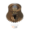 Laser Cut File Lamp Shades Project Template SVG DXF - VLA0520 - Image 2