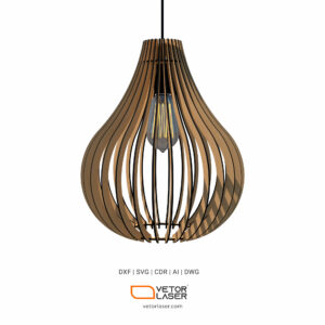 Free Co2 Laser Cutting Files for Wood Pendant Lights