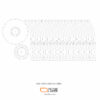 Laser Cutting File Lamp Shades Project Template SVG DXF - VLA0720 - Image 4