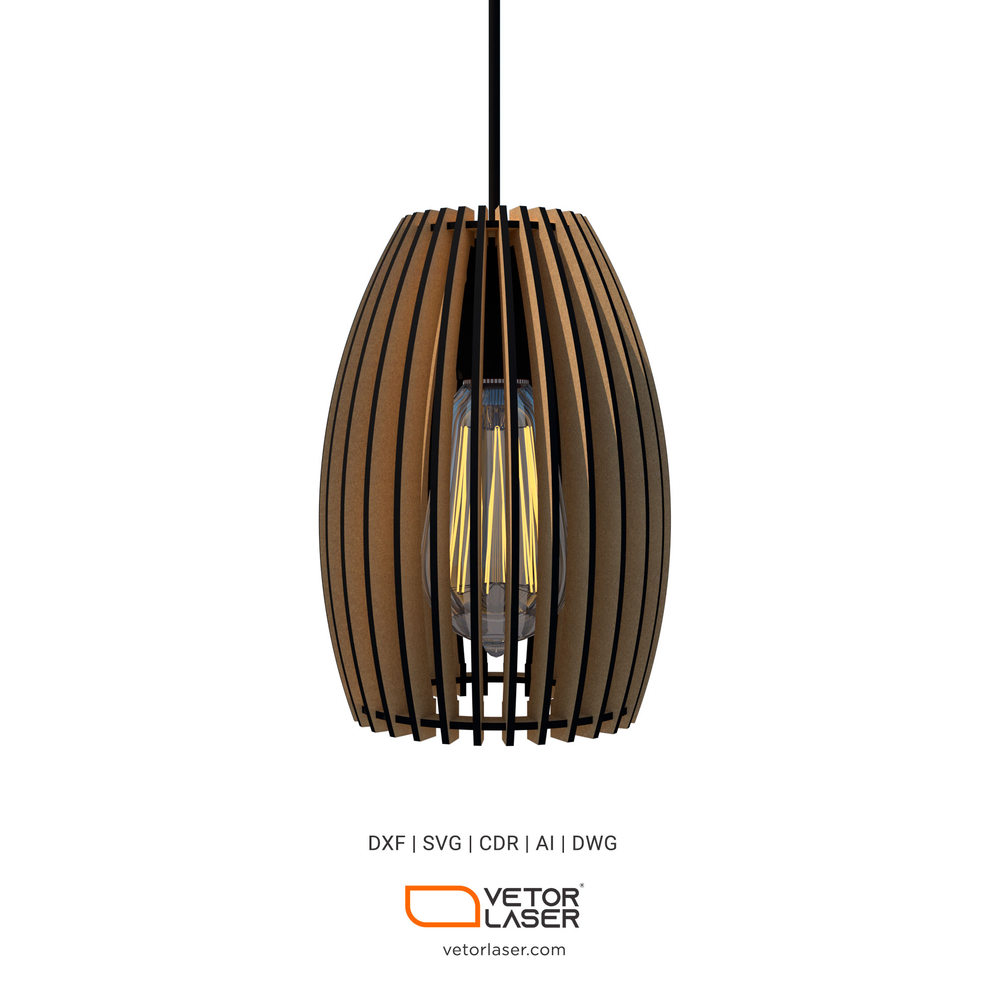 Free Laser Cut Pendant Ceiling Lamp Template Files