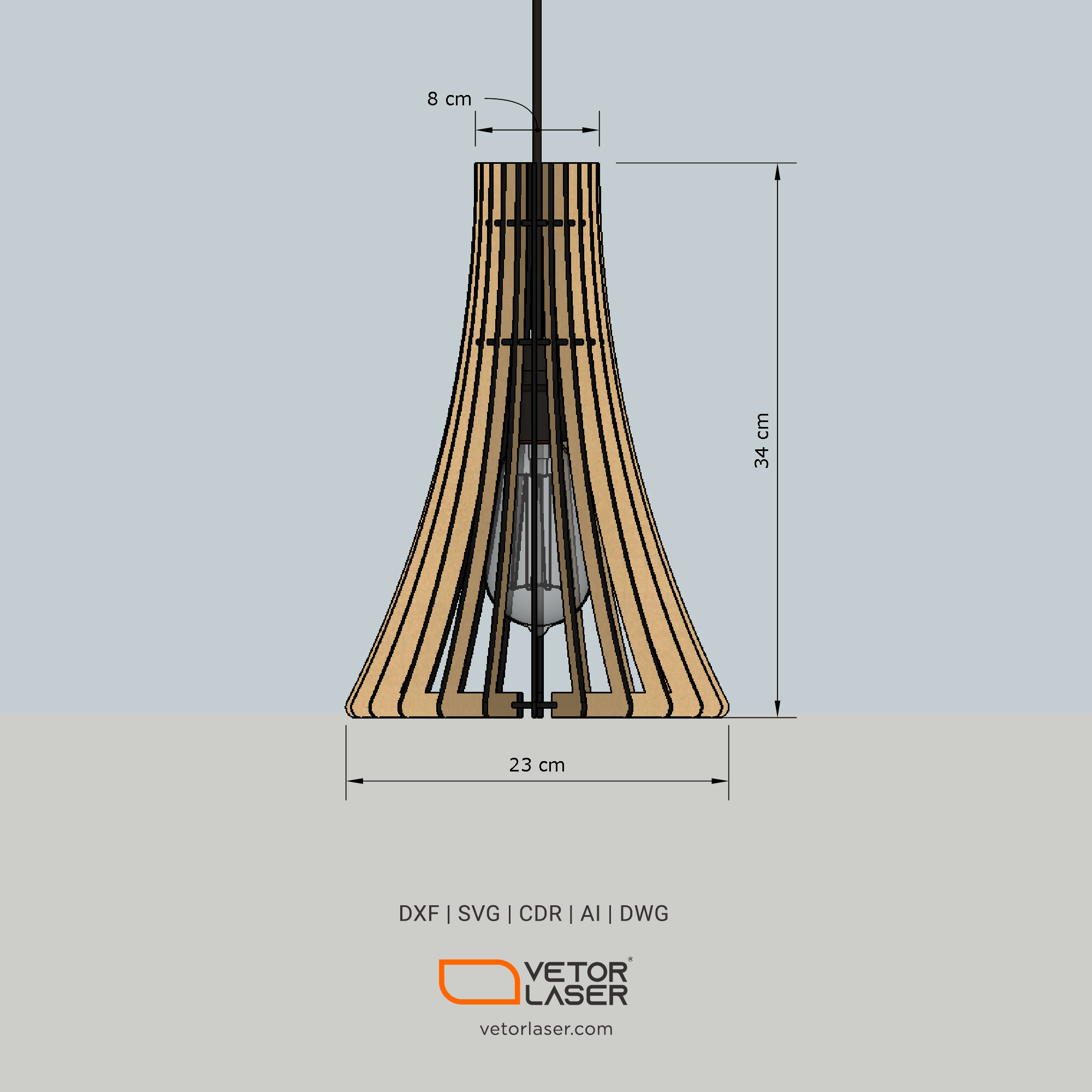 Laser Cut File Pendant Light Lamp Project Template SVG DXF – VLP12622 - Laser  Cut Files Projects DXF and SVG