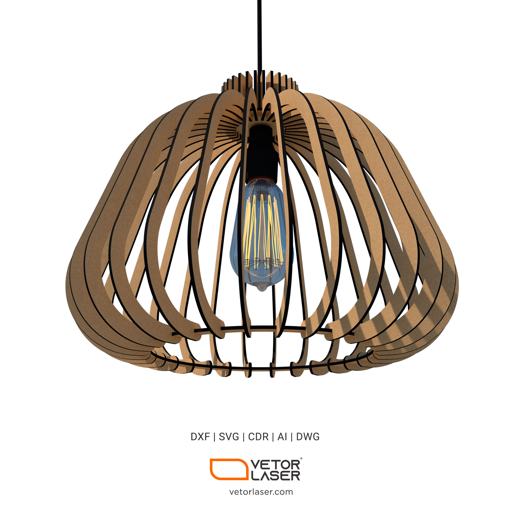 Laser Cut File Pendant Light Lamp Project Template SVG DXF – VLP8221 - Laser  Cut Files Projects DXF and SVG