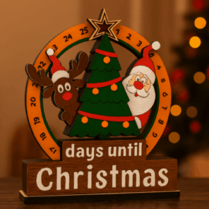 Christmas Countdown Calendar Laser Cut